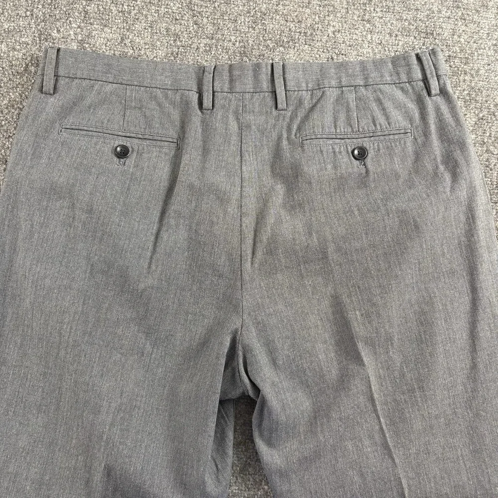 Banana Republic Kentfield Pants Mens 36x34 Navy Classic Preppy Office Minimalist
